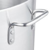 40-quart Arkadia™ aluminum stockpot in natural finish
