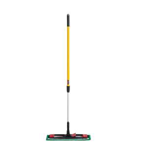 Rubbermaid Commercial, Adaptable Microfiber Flat Mop Pad, 18"W, Green