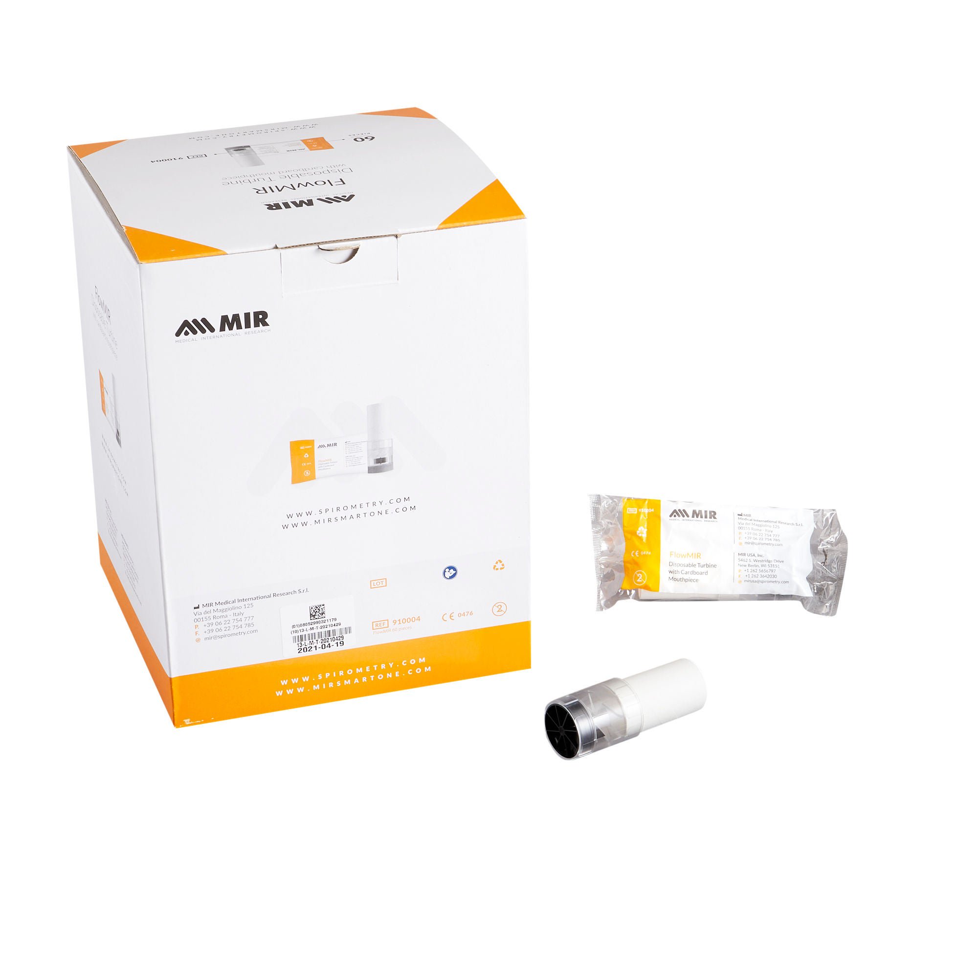 EdanUSA & MDPro TURBINE, FLOWMIR DISP (60/BX)
