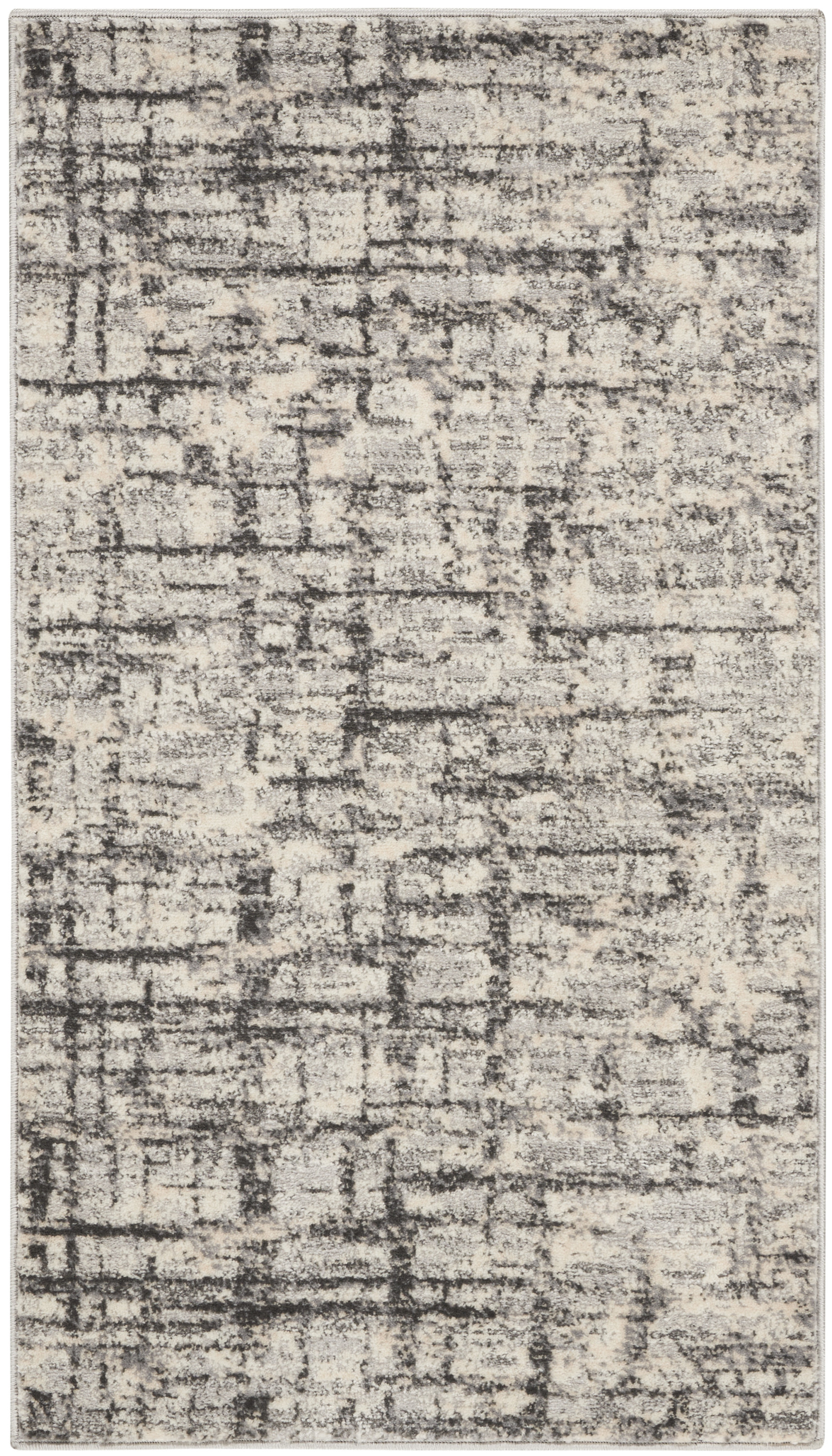 Calvin Klein CK950 Rush 2'2" x 3'9" Ivory Grey Modern Indoor Rug