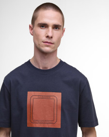 Loop Graphic T-Shirt Dark Navy