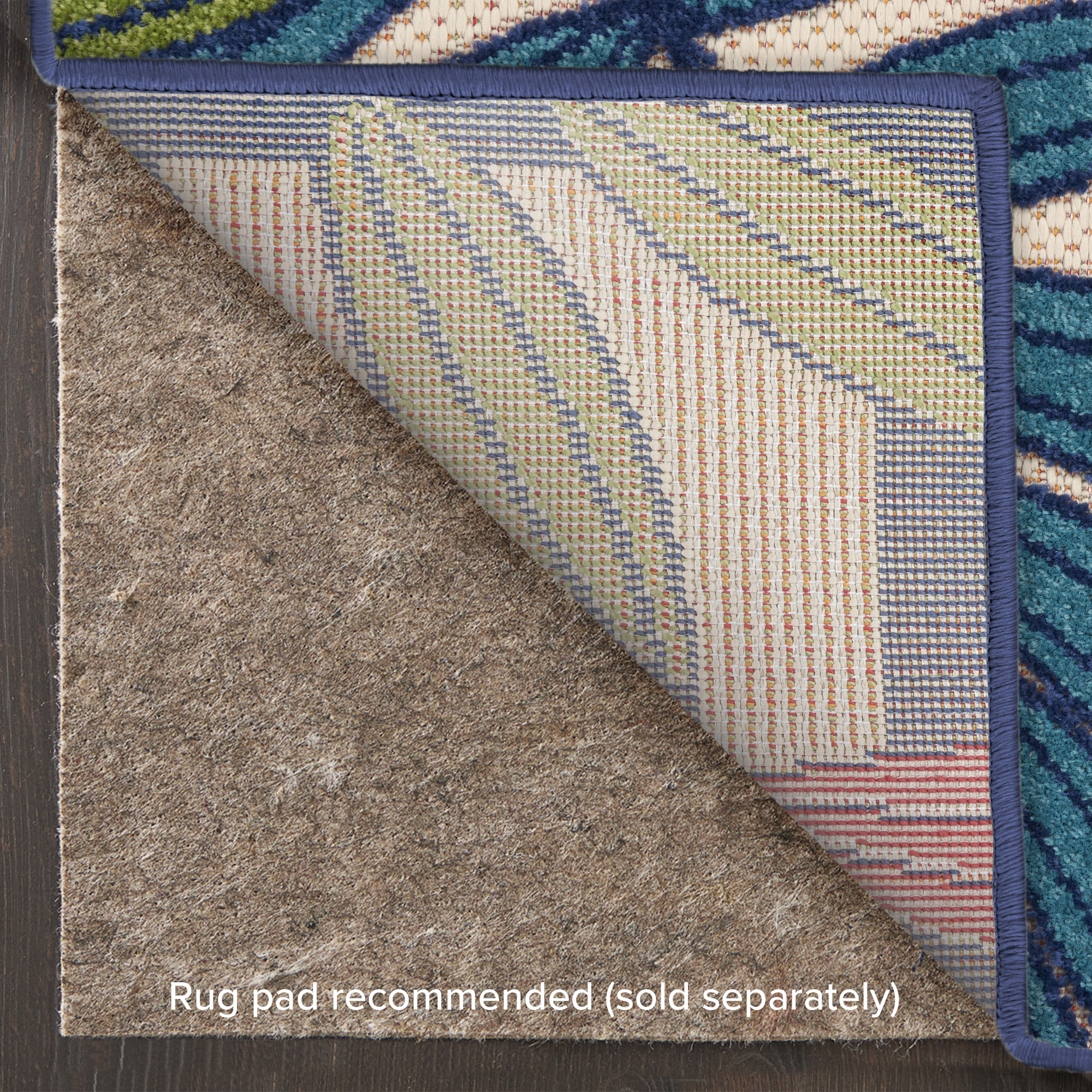 Nourison Aloha 7' x 10' Multicolor Tropical Rug