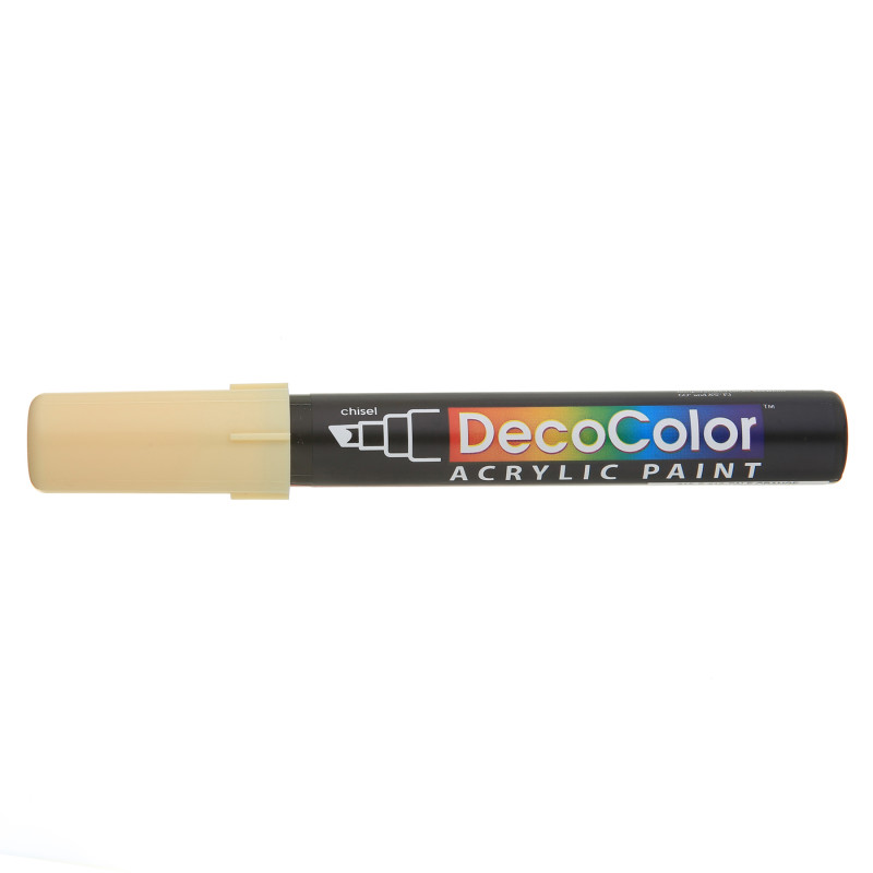 DecoColor® Acrylic Paint Marker, 315-S, Chisel Tip, Pale Orange #16