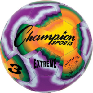 Extreme Tiedye Soccerball, Size 3