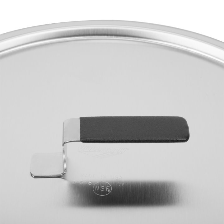 14-inch Tribute® stainless steel frying pan cover with dipped handle