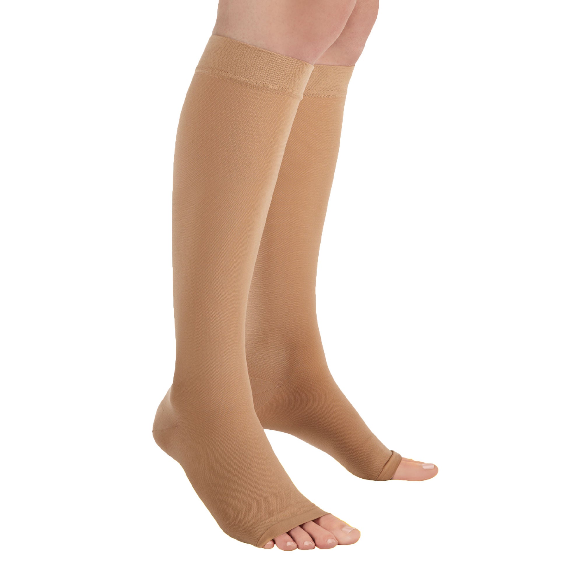 3M™ Futuro™ Knee Length Compression Stockings, Beige, Medium