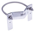 Grounding Clamp Pipe Clamp Electro Tinned Copper 3.5 to 4 in.