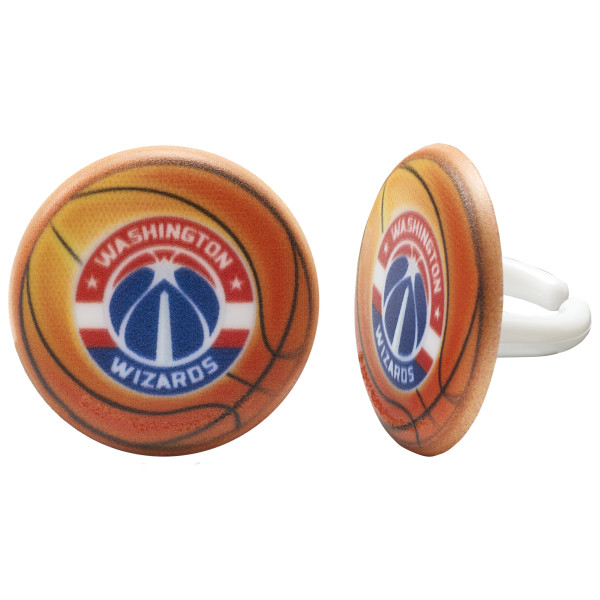 NBA Team Basketball Cupcake Rings
