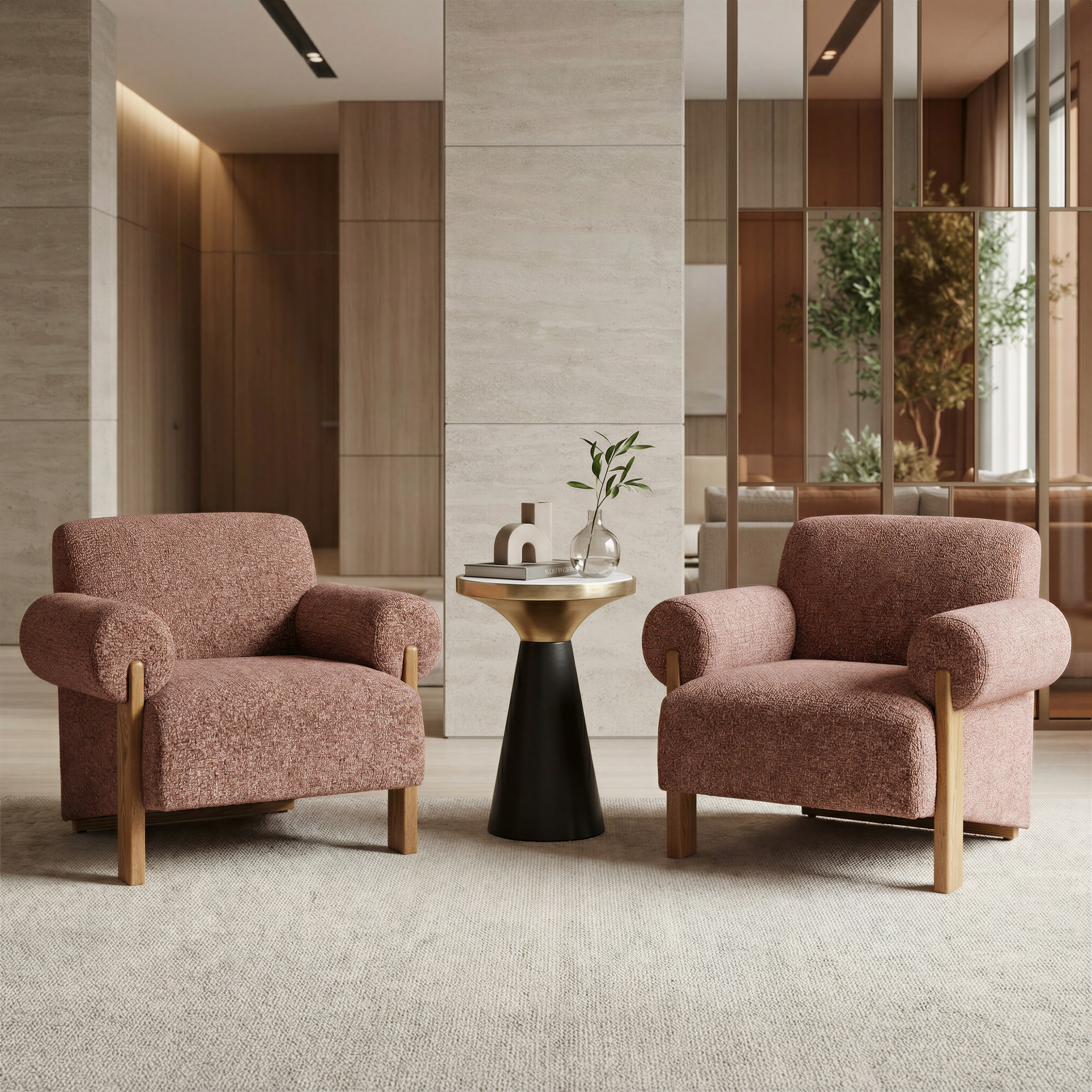 Verity Accent Chair Copper product image