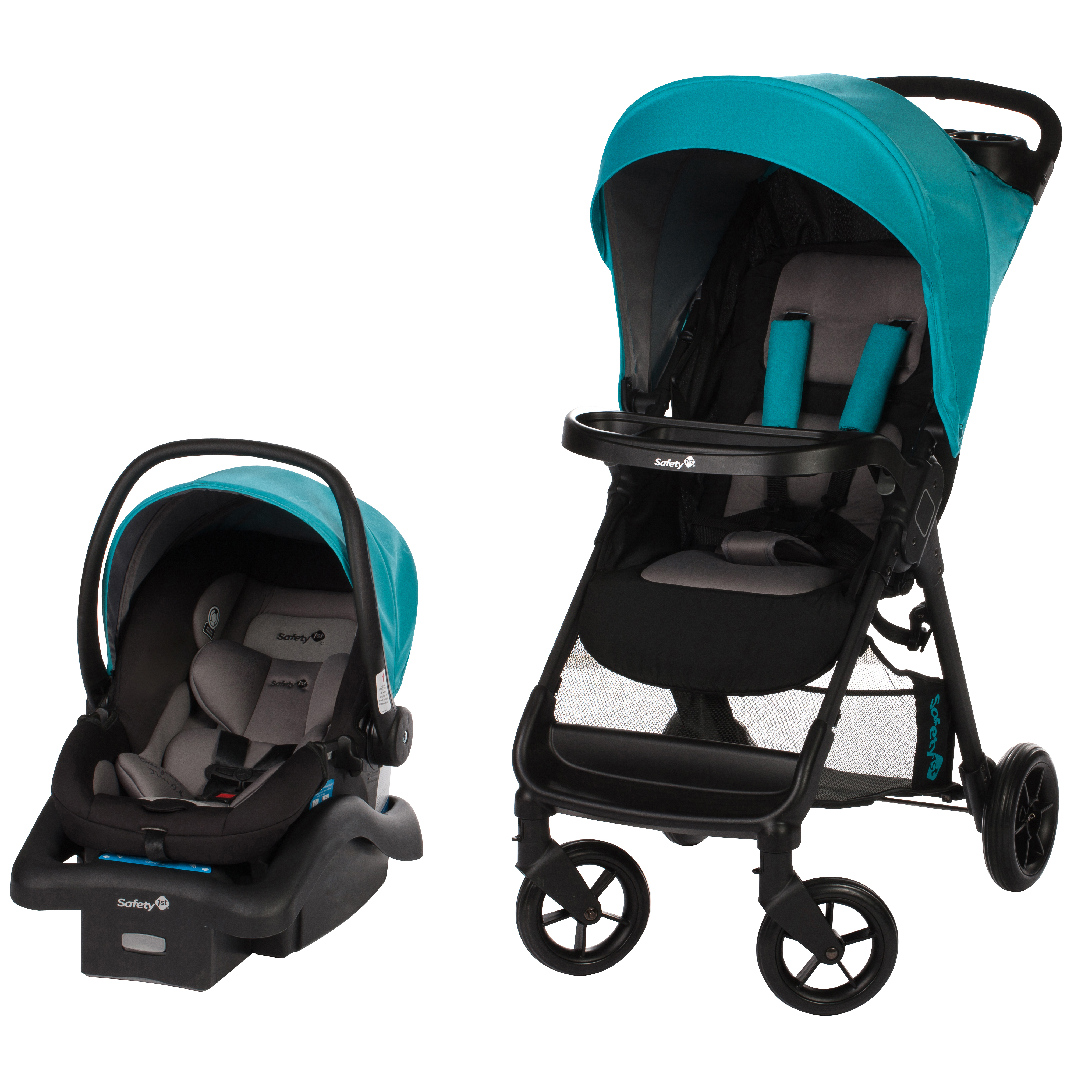 Safety 1st Smooth Ride Stroller Travel System with QuickClick Technology