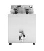 208-280-Volt 15 lb. medium-duty countertop fryer with drain