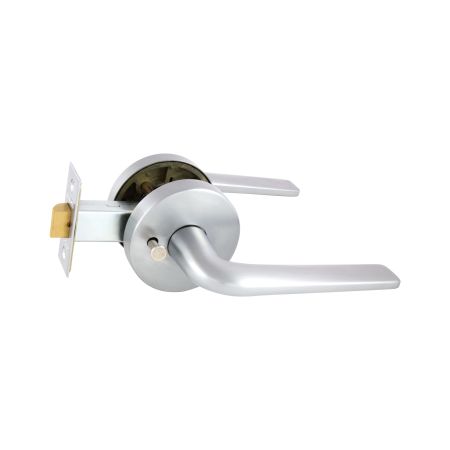 Medio Plus Series Sierra Privacy Lever Set with QuickFix