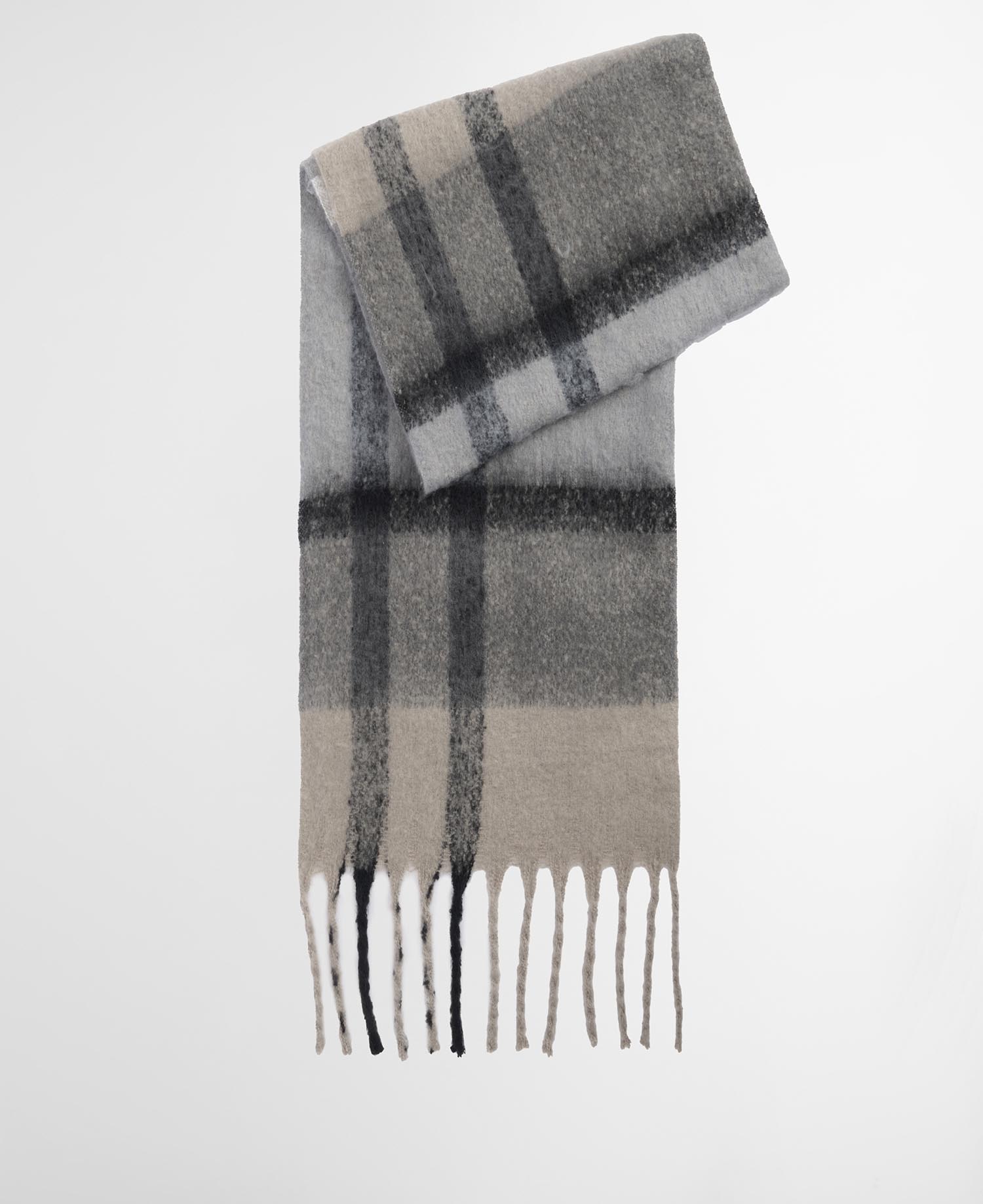 Isla Tartan Boucle Scarf image number 0