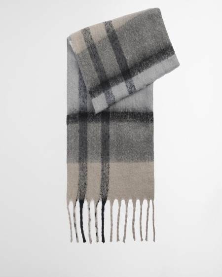 Isla Tartan Boucle Scarf