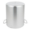 16-quart Arkadia™ aluminum stockpot in natural finish