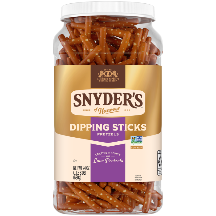 Pretzel Dipping Sticks Pretzels