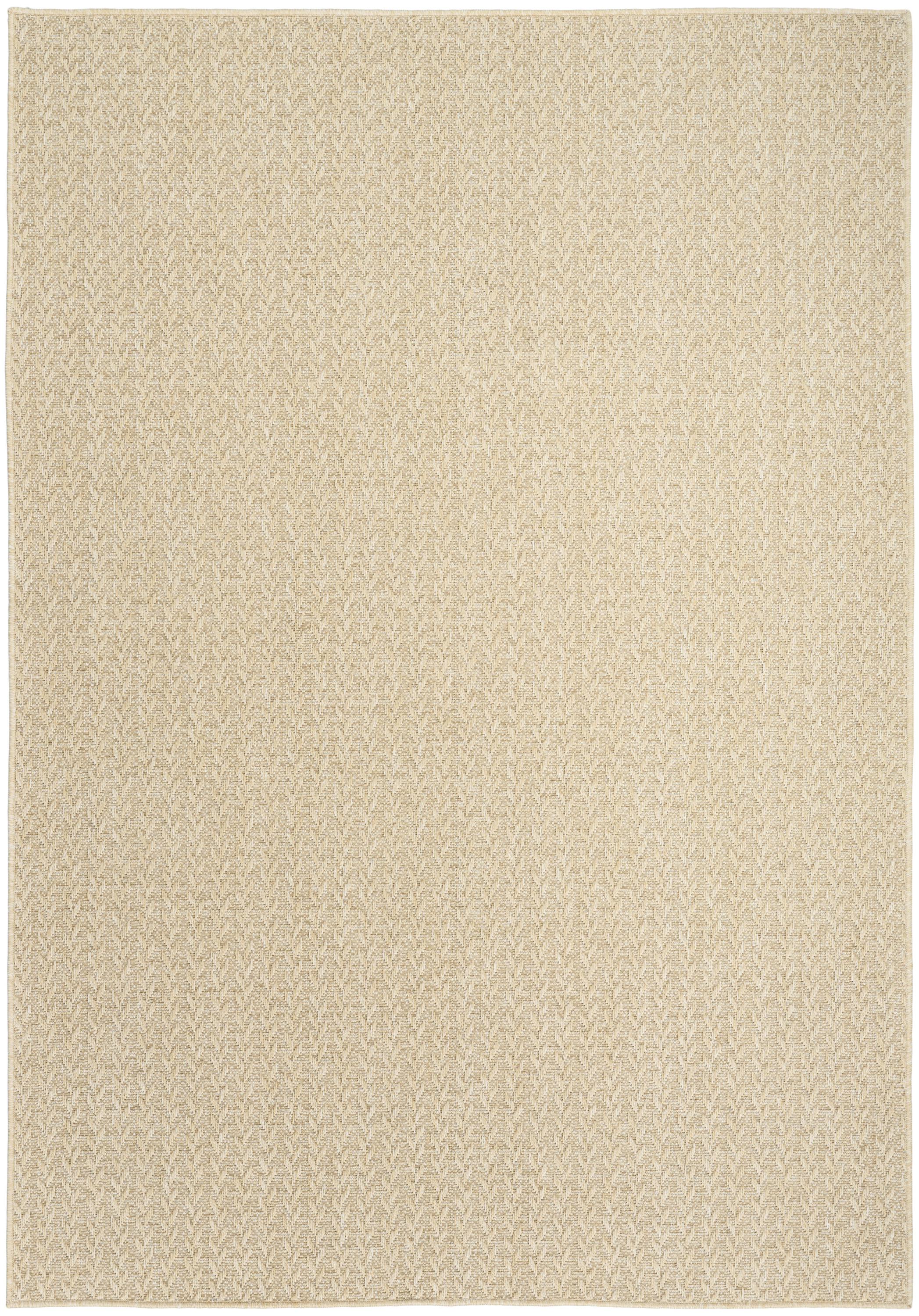 Nourison Tulum 6' x 9' Cream Outdoor Rug