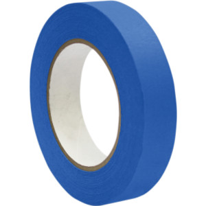 Premium Grade Masking Tape, 1" x 55 yds, Blue