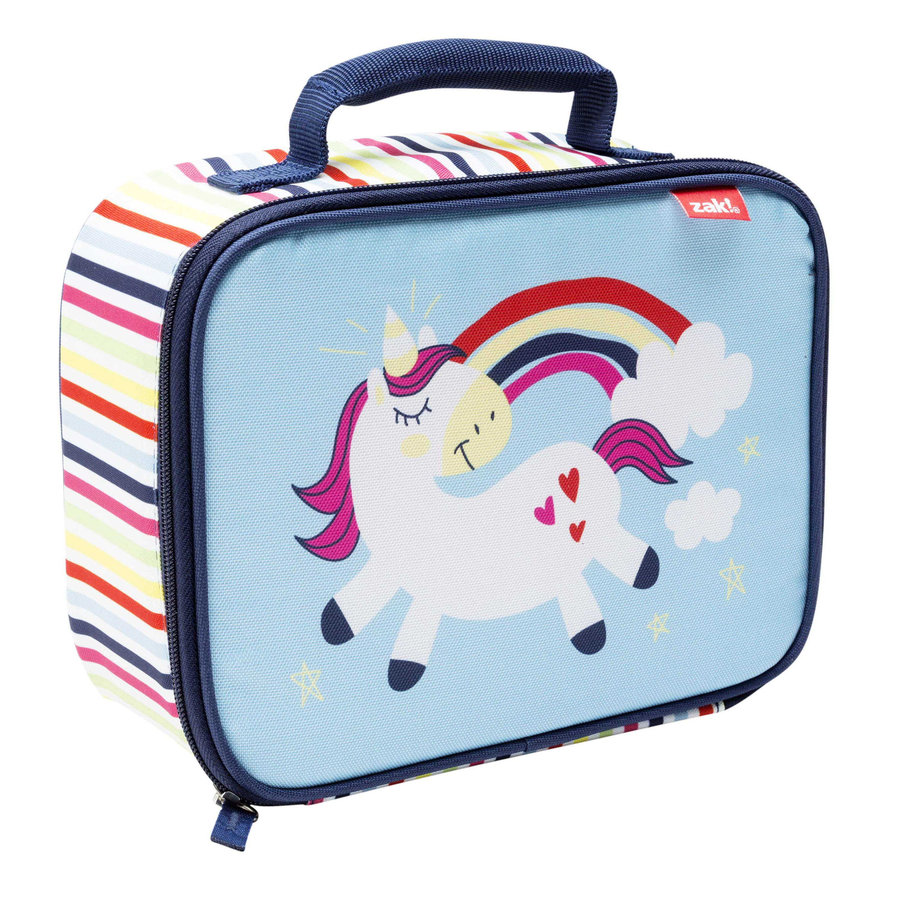 Happy Things Insulated Reusable Lunch Bag, Unicorns slideshow image 2