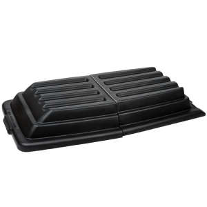 Rubbermaid Commercial, Structural Foam Lid for 3/4 Cubic Yard Tilt Truck, Black