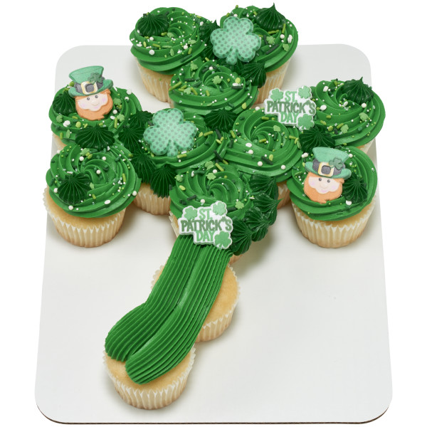 St. Patrick's Day Icons Cupcake Rings