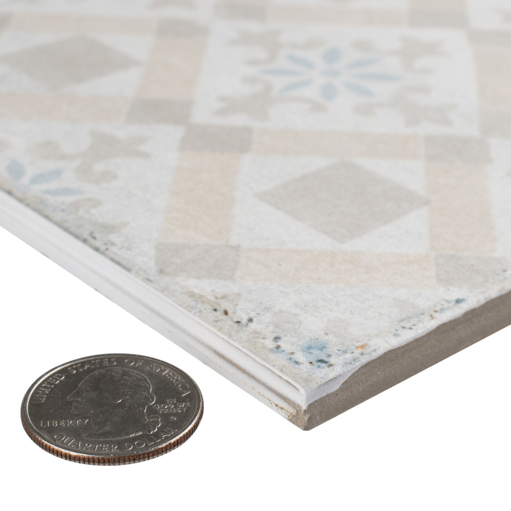 Barcelona Decor Born 5-3/4 in. x 5-3/4 in. Porcelain Floor and Wall Tile