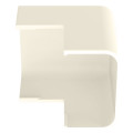 LD5 Non-Metallic Surface Raceway Outside Corner Fitting, Off-White