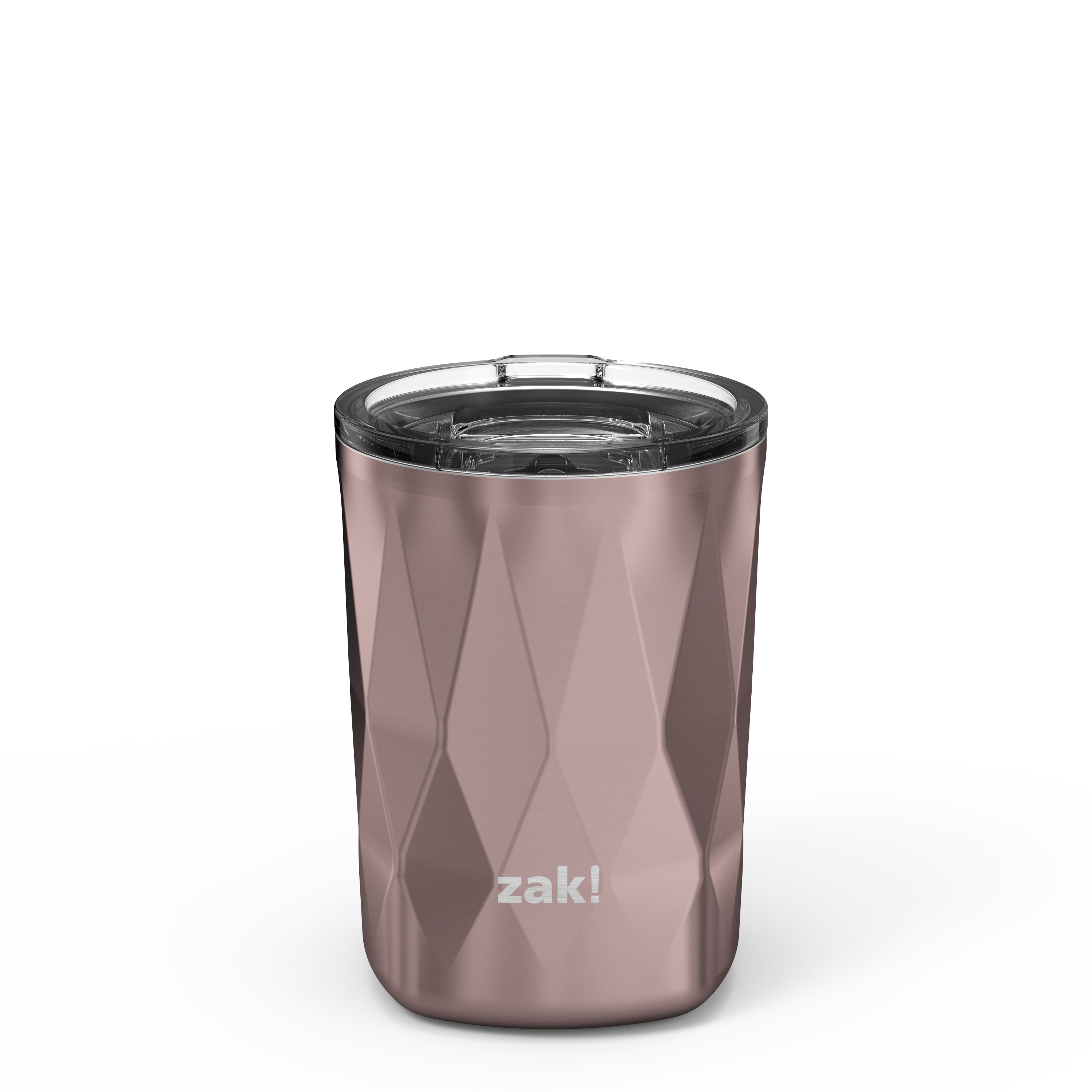 Fractal 13 ounce Vacuum Insulated Stainless Steel Tumbler, Rose Gold slideshow image 2 Fractal 13 ounce Vacuum Insulated Stainless Steel Tumbler, Rose Gold slideshow image 2