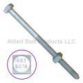 3/4 in. X 24 in. Square Head Machine Bolt With Nut