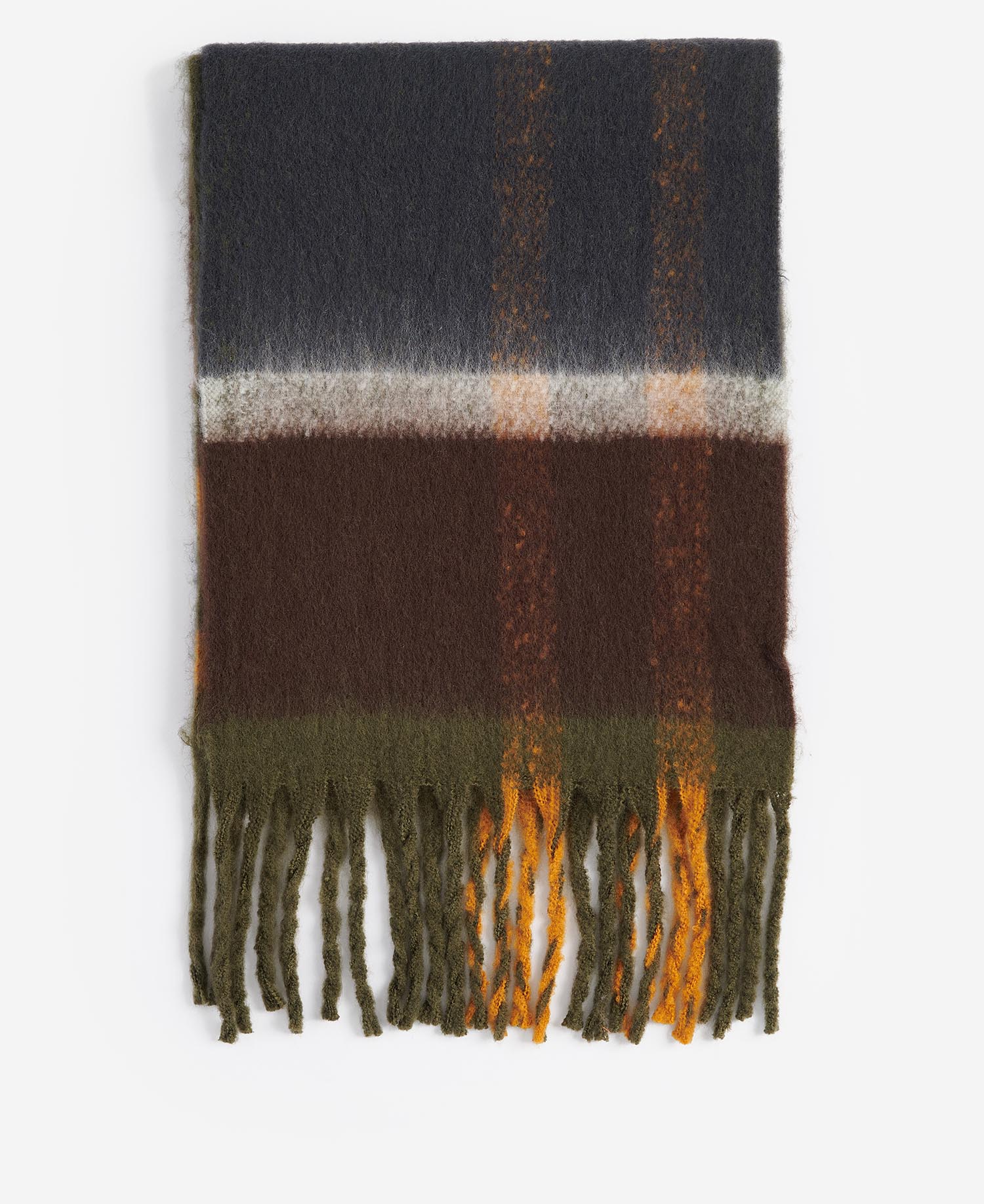 Isla Tartan Boucle Scarf image number 1