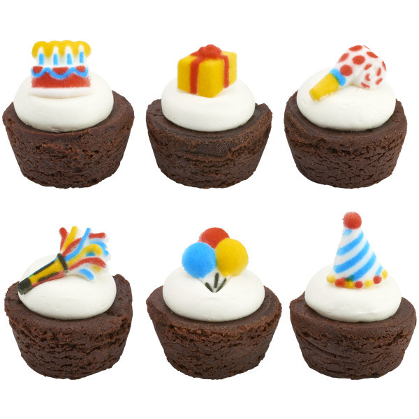 Mini Birthday Assortment Dec-Ons® Decorations