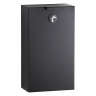 Bobrick, TrimLineSeries, Surface-Mounted Sanitary Napkin Disposal, Matte Black