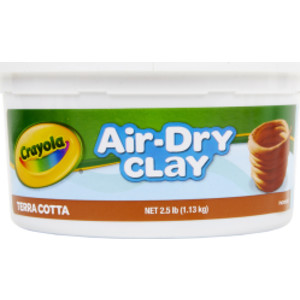 Air-Dry Clay, 2 1/2 lbs., Terra Cotta