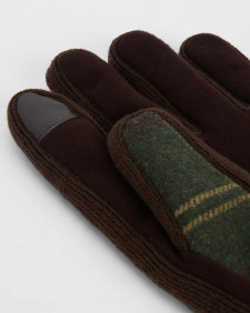 Guanti in tartan Hackney 