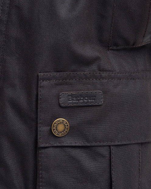 Halton Waxed Jacket Rustic Brown