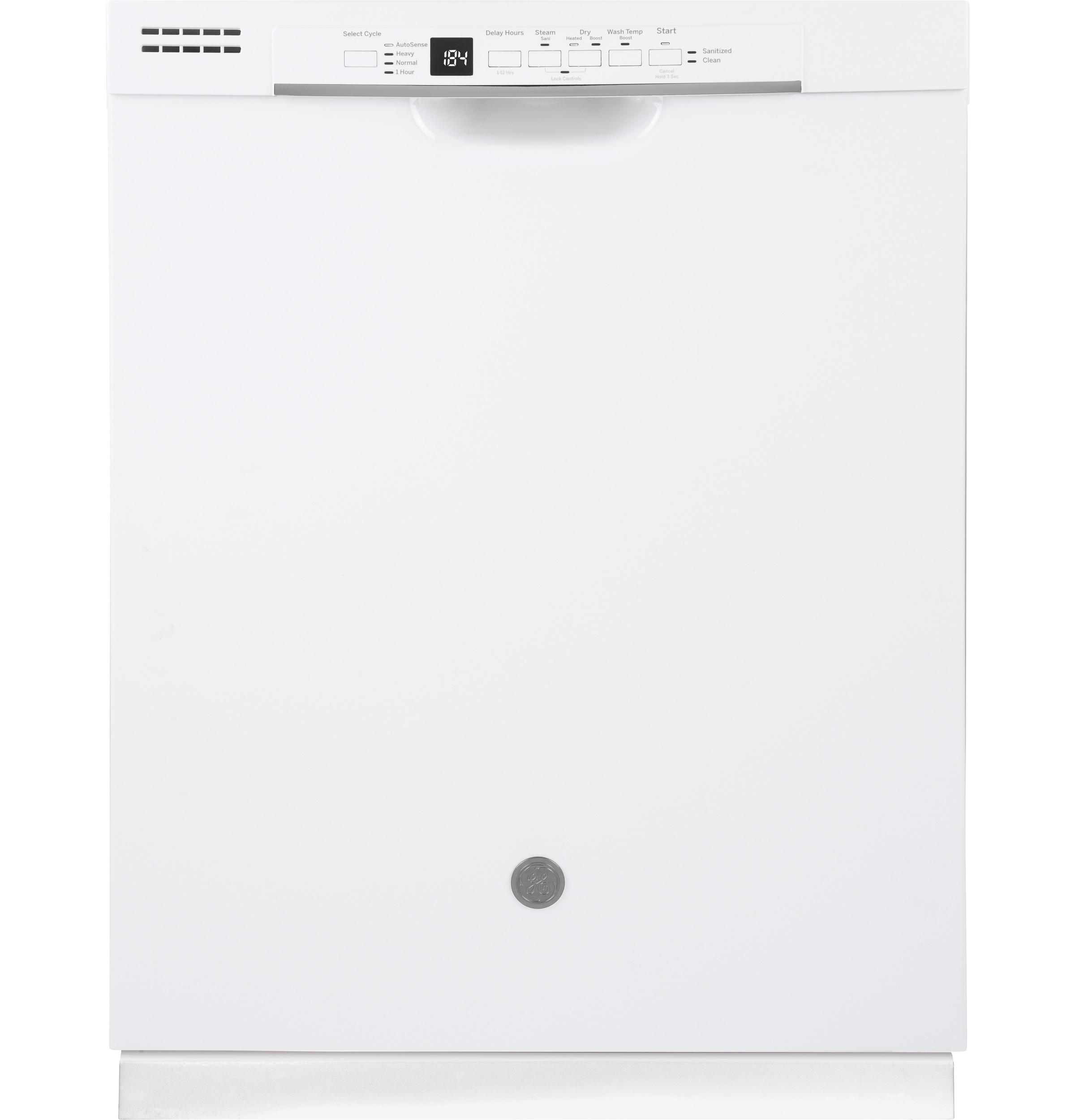 GE® Front Control with Plastic Interior Dishwasher with Sanitize Cycle & Dry Boost