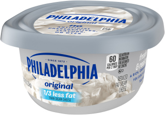 Philadelphia 1/3 Less Fat Cream Cheese, 8 Oz