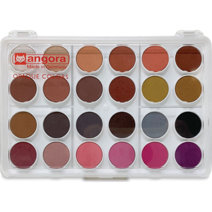 24-Pan Opaque Watercolor Inclusive Skin Tone Set