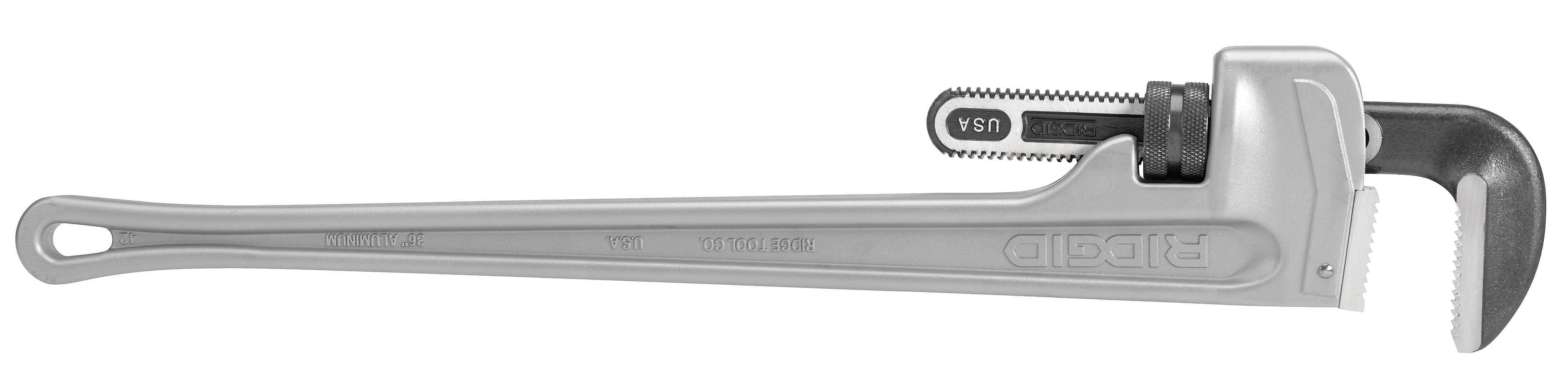 18" Aluminum Straight Pipe Wrench - Image 9