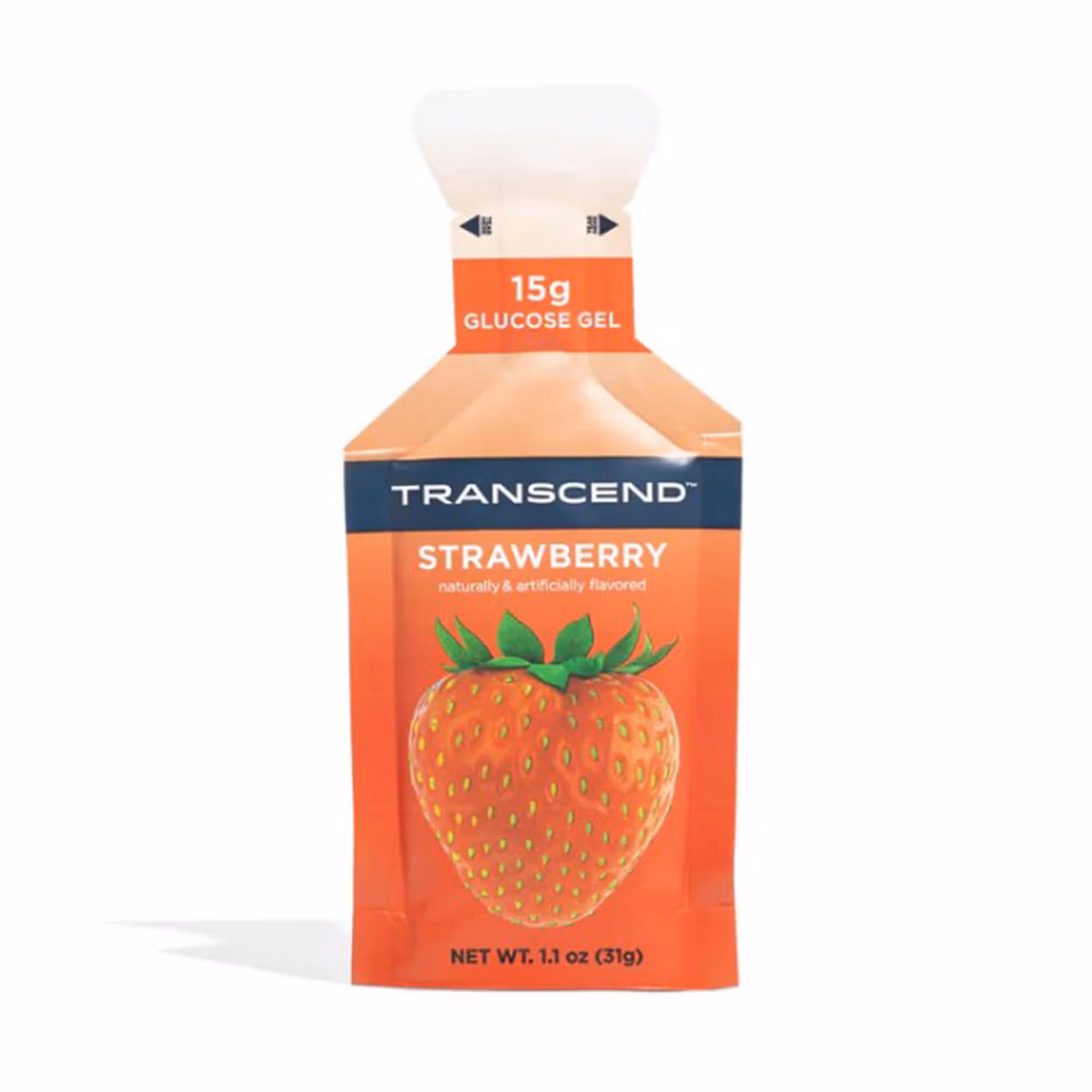 Transcend™ Glucose Supplement, Strawberry Flavor