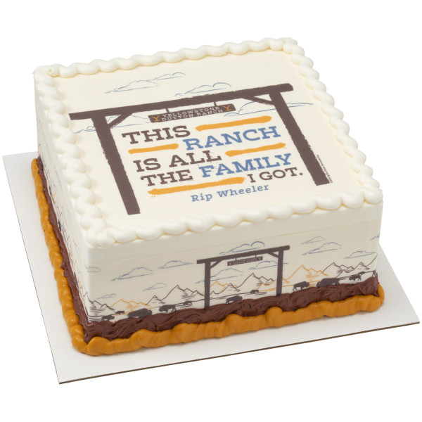 Yellowstone PhotoCake® Edible Image® Strips