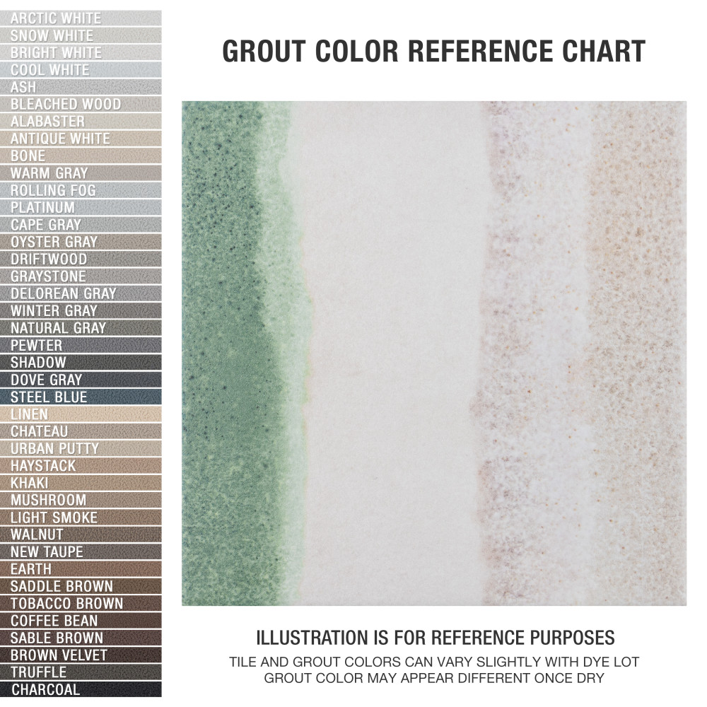 Matter Canvas Bone Green 6 in. x 6 in. Porcelain Floor and Wall Tile