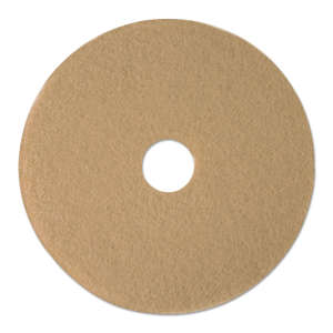 Boardwalk,  Burnishing Round Floor Pad, 19", Tan