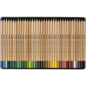 Rembrandt Aquarell Watercolor Pencil Set Tin, Assorted Colors, 72 Pieces
