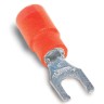 Fork Terminal Vinyl Insulated 22-18 #6 Red