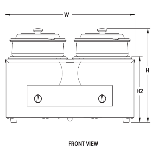 Engineering front view