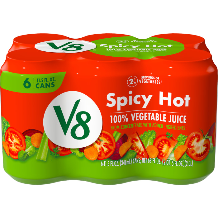 Spicy Hot 100% Vegetable Juice