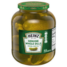Heinz Genuine Whole Original Sour Dill Pickles, 46 fl oz Jar