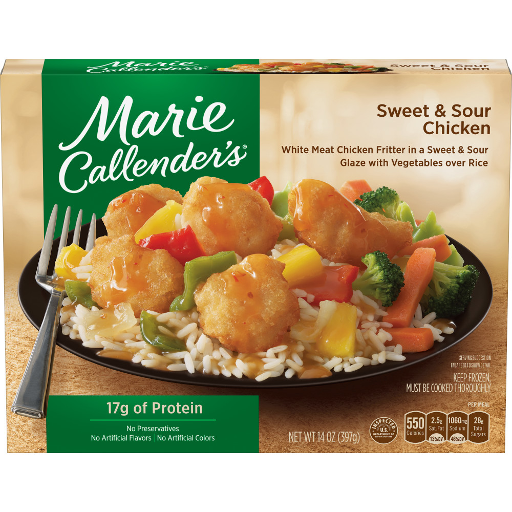 MARIE CALLENDERS Sweet And Sour Chicken Dinners | Conagra ...