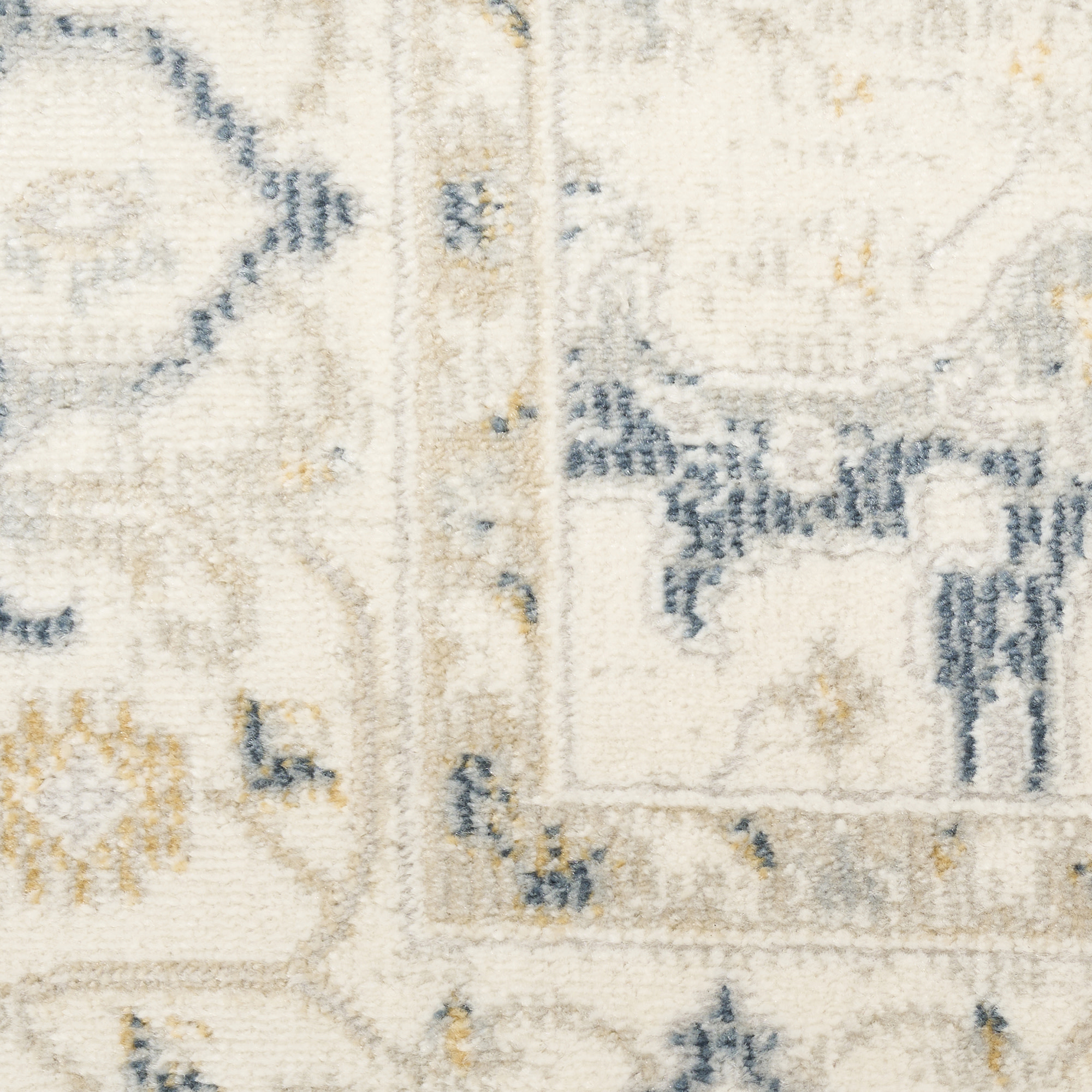 Nourison Pardis 5'3" x 7' Light Blue Vintage Indoor Rug